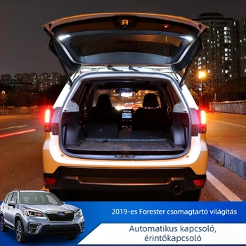 Spire LED mennyezeti világítás Subaru Foresterhez (2019–2021); 5W LED fényforrás, belső olvasó világítás és csomagtartó világítás