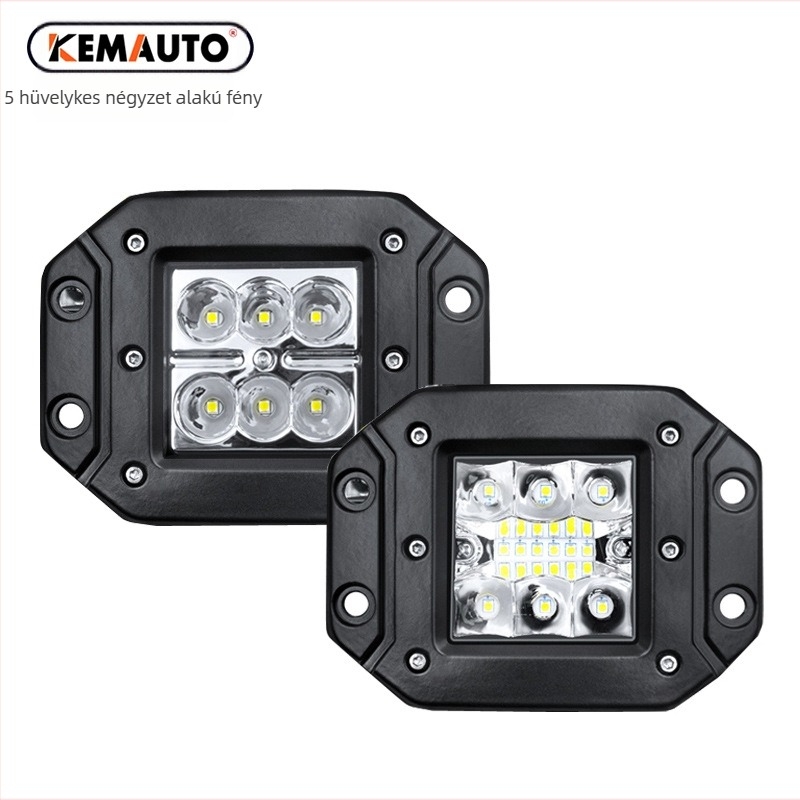 Autótető LED munkalámpa, modell K036W, 36W, 3600 lm, 9-36V, off-road járművekhez