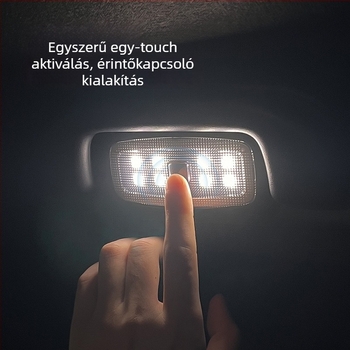 BYD Seagull belső LED mennyezeti világítás – hátsó olvasófény, érintéses oldalsó fogantyú vezérlés, ajtónyitáskor automatikus világítás; 3W LED, Seagull