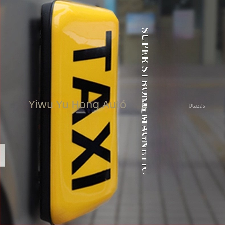 Taxi mennyezetlámpa XGD-6, Jin Hongda, ABS anyag, kompatibilis néhány modellhez