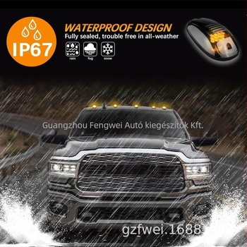 FN212 LED tetőfény, 12 V, PC ház, élettartam 50 000 óra