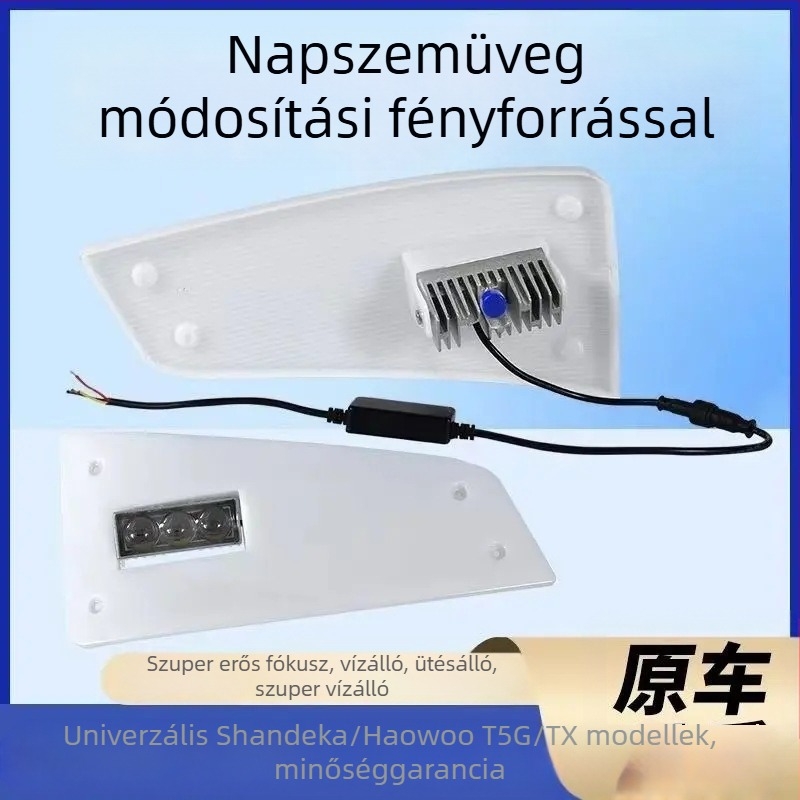 LED tetőfény nehéz teherautókhoz Shande Kahaowo T5G/TX, 24V, 30W, 1.5A, LED fényforrás