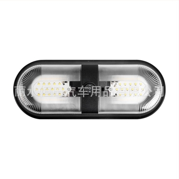 RV lakóautó mennyezeti LED lámpa DRVDL, 12-24V, 6-7W, 48 LED, 580 lm