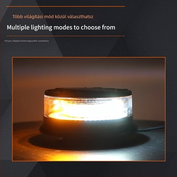 Autó LED tetővilágítás mágneses alapú, 4W, 12–24V, 50 000 óra élettartam