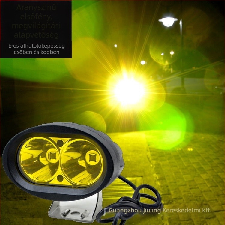 LED tető spot autó és motorkerékpár számára, 20W, 12-80V, 6000 lm, IP68, élettartam 50 000 óra