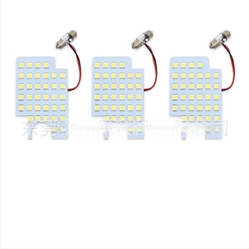 Autófedél LED világítás PCB-35SMD-5050*3, 12V, 2W, 100 lm, 5050 3-magos LED