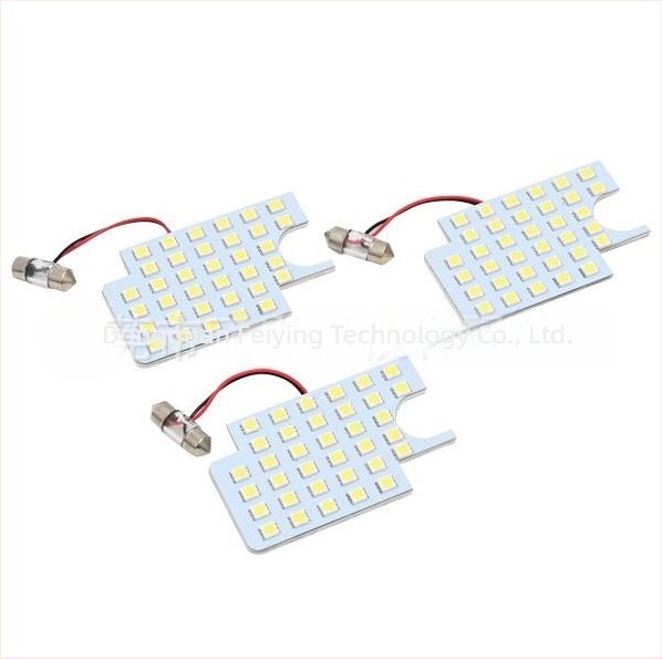 Autófedél LED világítás PCB-35SMD-5050*3, 12V, 2W, 100 lm, 5050 3-magos LED