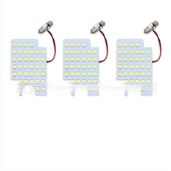 Autófedél LED világítás PCB-35SMD-5050*3, 12V, 2W, 100 lm, 5050 3-magos LED