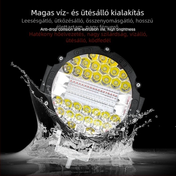51W LED autómunka fény off-roadhoz – módosított spotlámpa, első lökhárító lámpa és tetőlámpa