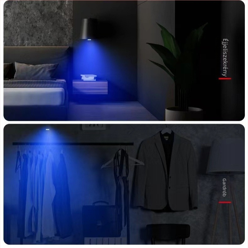 XR Autó USB LED érintéses világítás olvasáshoz és tetőn elhelyezett vészvilágításhoz, 12V 6W, modell 088, PC ház, univerzális kompatibilitás