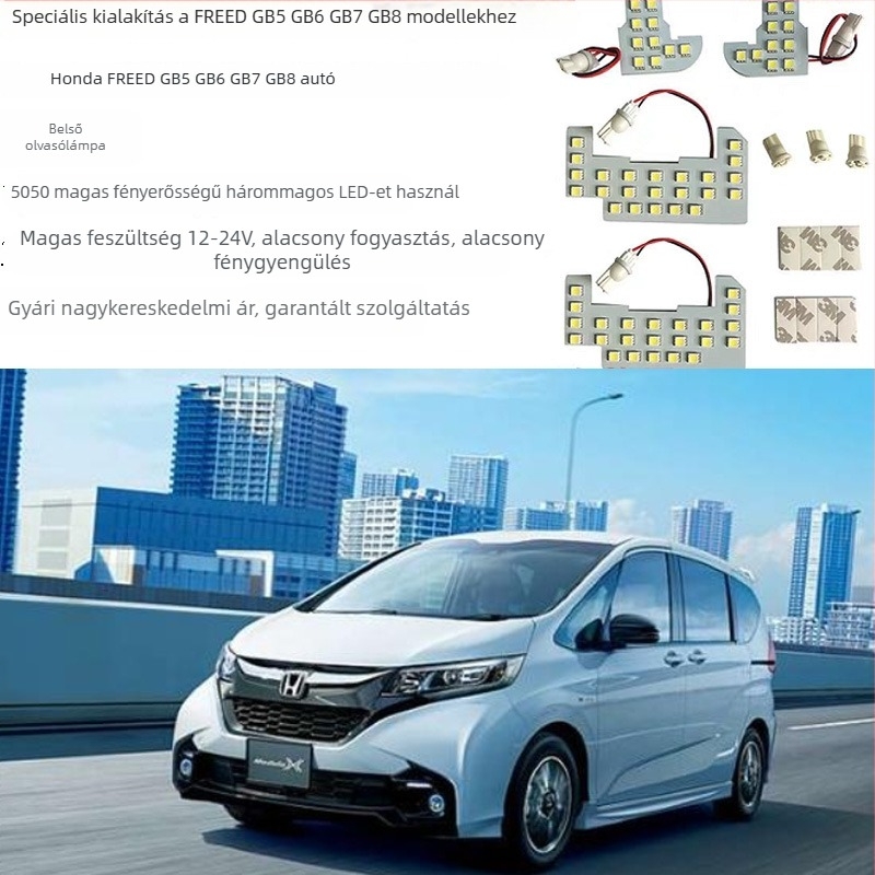 LED tetőfény a Freed GB5 GB6 GB7 GB8 számára – 12V, 5W, 5000 lm