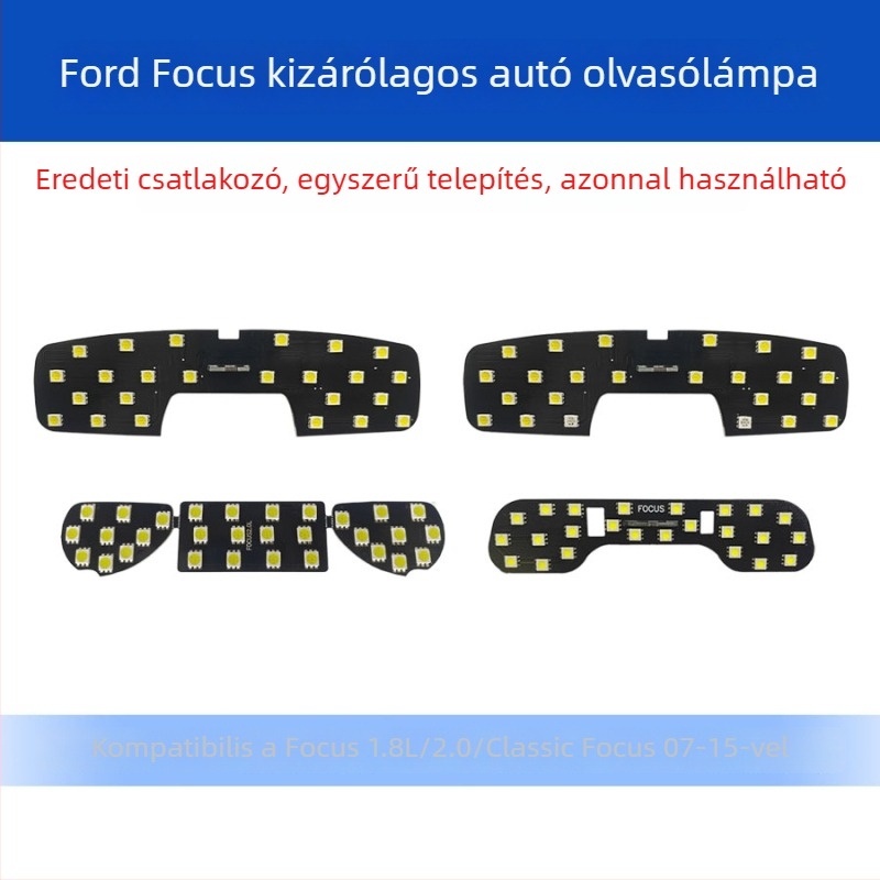 Fox 2.0 autófedélzeti világító készlet, 5050SMD LED, 12V DC, 3W, 2.0 háromdarabos készlet