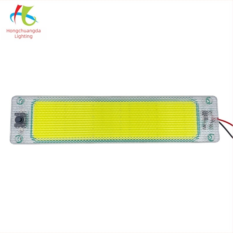 COB LED belső autóvilágítás, 12–24V, kabin plafonfény teherautókhoz, furgonokhoz és személyautókhoz