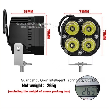 LED off-road fényszóró, vezetéshez, 40W, 6800 lm, 9–36V, 6500K