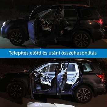 Subaru Forester 2013–2018 LED olvasólámpa: belső tetőfény és csomagtartó tartozék