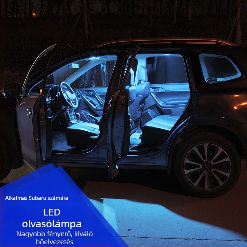 Subaru Forester 2013–2018 LED olvasólámpa: belső tetőfény és csomagtartó tartozék