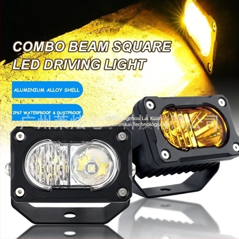 Kétlevelű lóhere LED reflektor — 20W, Osram LED chip, 9-36V, 2500 lm