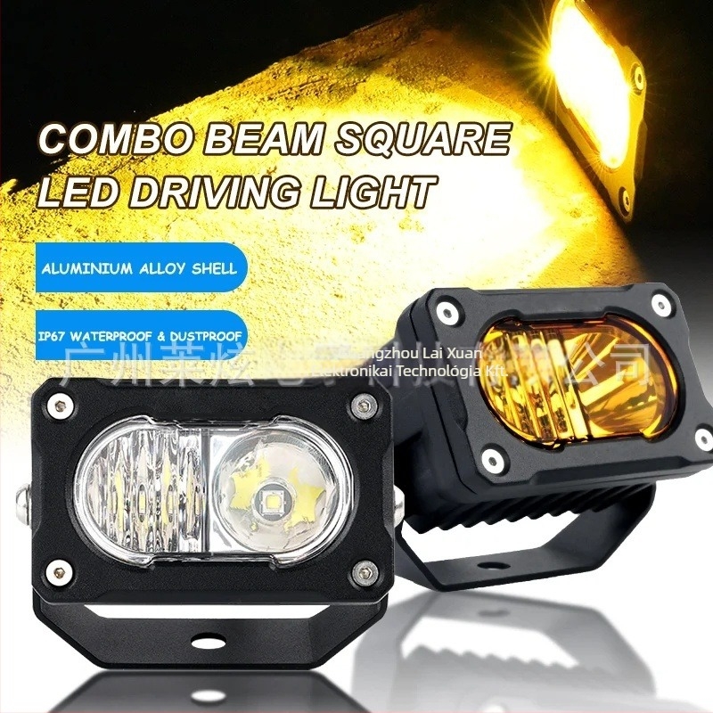 Kétlevelű lóhere LED reflektor — 20W, Osram LED chip, 9-36V, 2500 lm