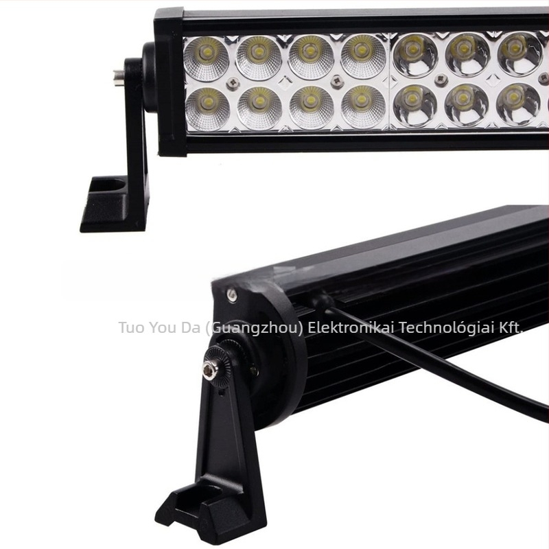 Autó LED tetőfény, 32 inch, 180W, vízálló hosszú sávos munkalámpa, többfényű fénycsatorna