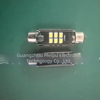 Kétcsúcsú LED olvasólámpa autóhoz és teherautóhoz – csomagtartó és kabin világítás, méretek 31/36/41/44 mm, 3020, 6 SMD