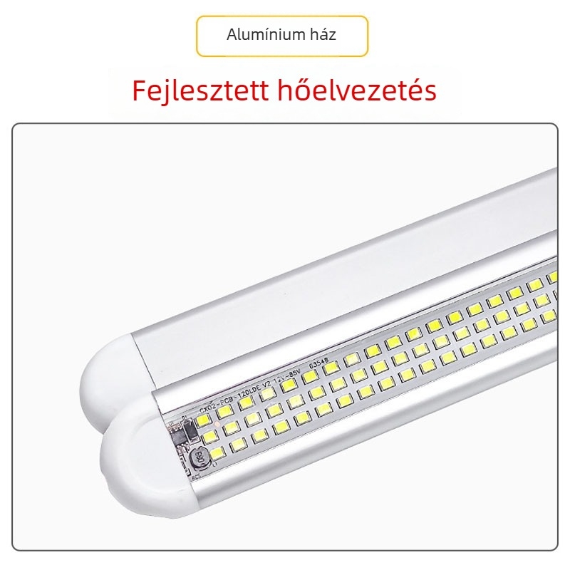 LED tetőfény járművekhez – bemenet 12-85V, 12W, modell DD-3p, olvasó világítás a vezetőfülke és a csomagtartó számára