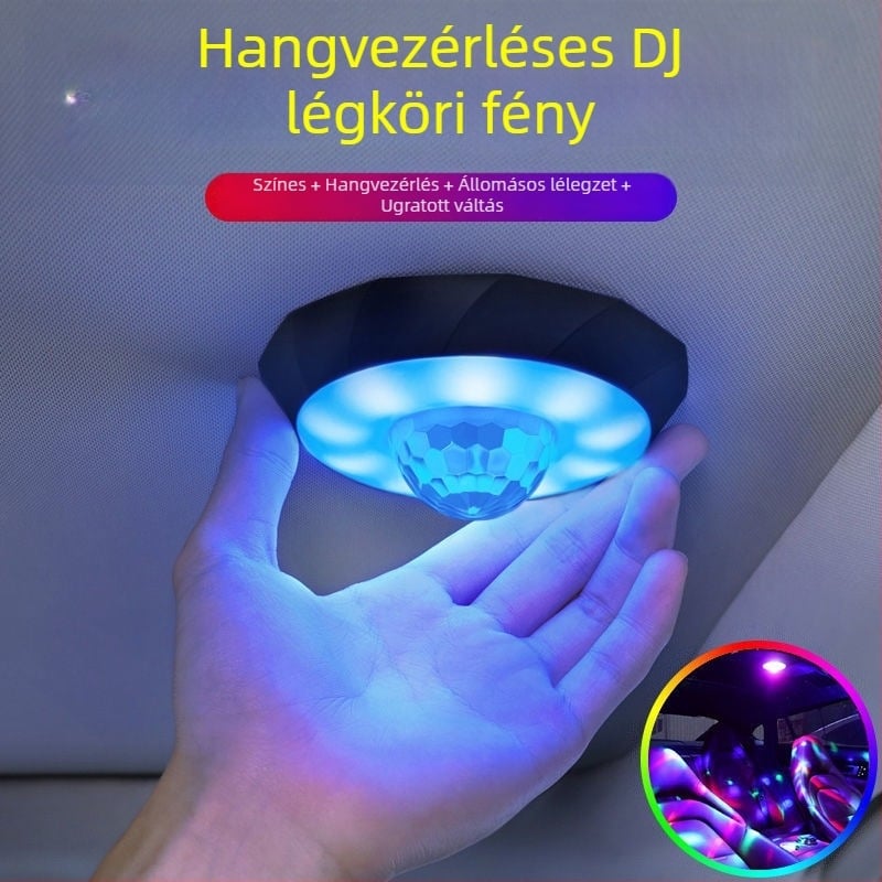 LED tetőlámpa autóhoz – modell HYG37-1, 10W, 4.5V, 1000 lm