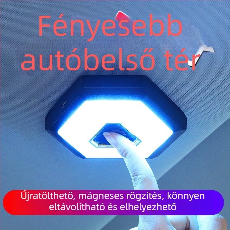Autó belső LED világítás és hangulatvilágítás, csomagtartó- és tetővilágítás, dekoratív kiegészítők