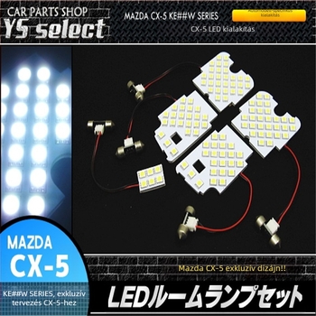 VOXY NOAH 80 Series LED olvasólámpa készlet autó belső világításhoz, 12V, 2W, 200lm, 5050 LED