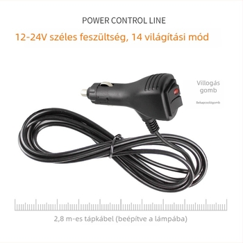 COB LED tetővilágítás autóhoz négy oldalú villogóval mentő járművekhez