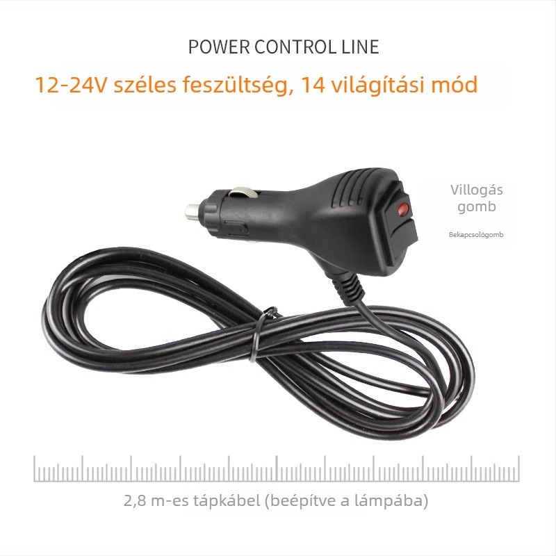 COB LED tetővilágítás autóhoz négy oldalú villogóval mentő járművekhez