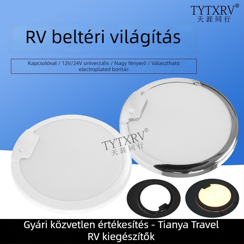 LED autótető világítás, univerzális 12V/24V, modell 010, 10W