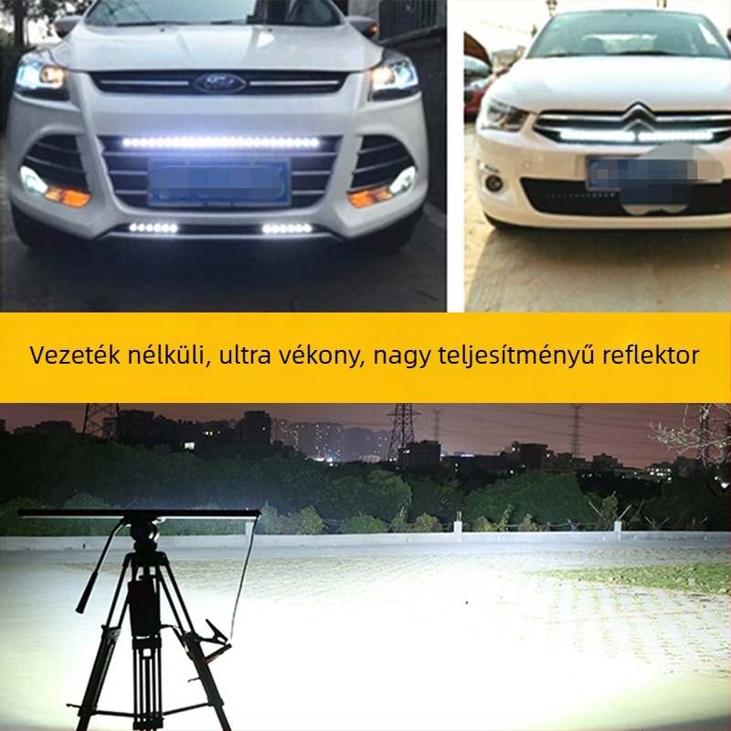 Hosszú soros LED tetőfény teherautókhoz és terepjárókhoz, 12-60V, 200W, 5000-7000 lm, IP68