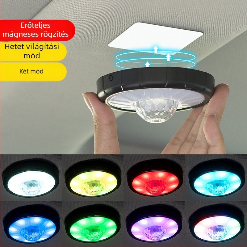 Autó tetővilágítás LED - MKS-9996, 3W, 5V, 6000 lm, 5050 LED, Univerzális kompatibilitás
