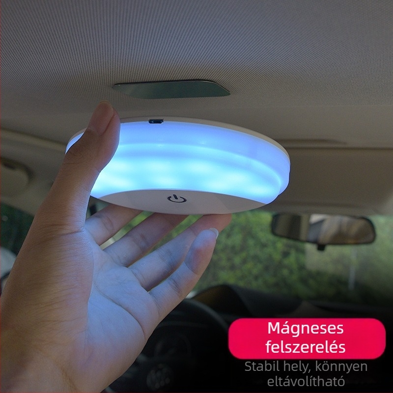 Kör alakú LED tetőfény autóhoz – SRCD001, 4W, DC5.0V, élettartam 8760 óra