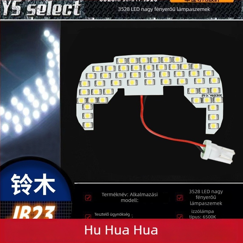 JB23 autó tető LED világítás, 20W, 12V, 3528 LED