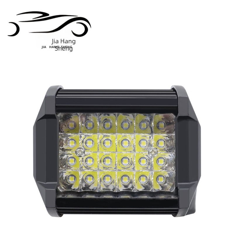 LED autó munkalámpa, 4 soros, 72W, 12V, 4800 lm, 6000K
