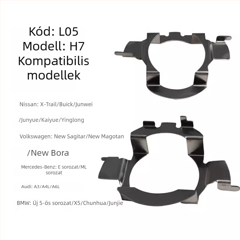 Autó LED fényszóró H7/H1 — speciális tartó kiegészítő L05060809 különböző modellekhez, frissített lámpa verzió