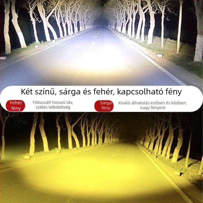 Autó LED rács világítás három LED-del, alumínium kivitel, 52W, 12-80V, Suzuki-kompatibilis