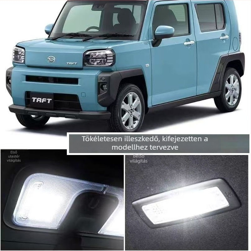 LA900S/LA910S autó LED tetőlámpa — 12V, 24W, 5000 lm, élettartam 20000 óra