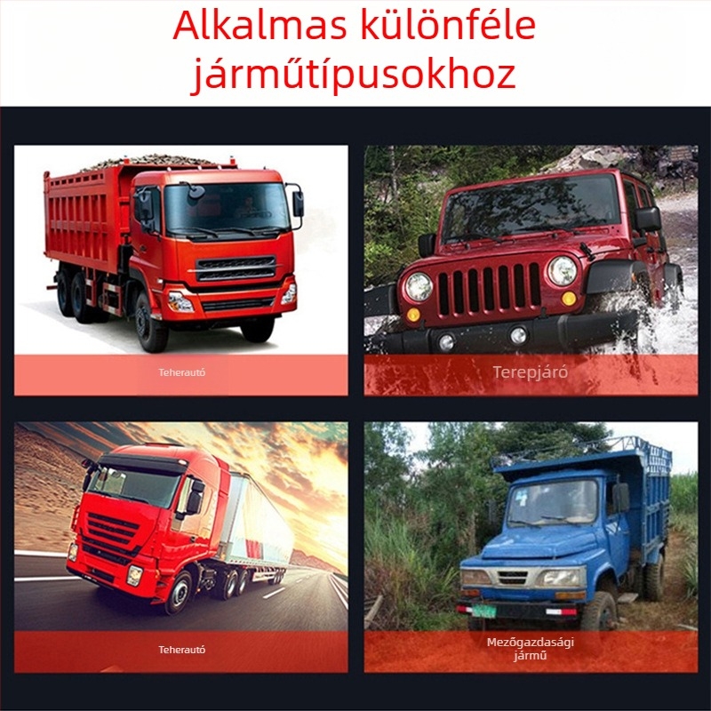 LED autó lámpa készlet: kamion oldalvilágítás, motorkerékpár szélességjelző lámpa, jelzőfények, négyzet alakú fények