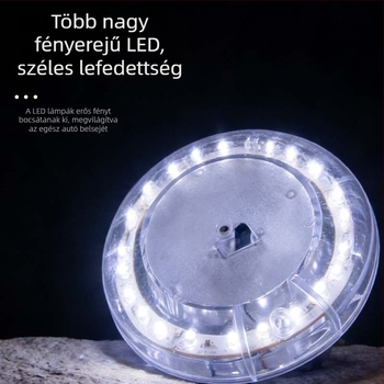 Autó olvasólámpa, LED mennyezeti lámpa autóhoz, univerzális belső világítás, csomagtér világítás, nagy fényerő