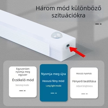 Autó belső olvasólámpa automata érzékelővel