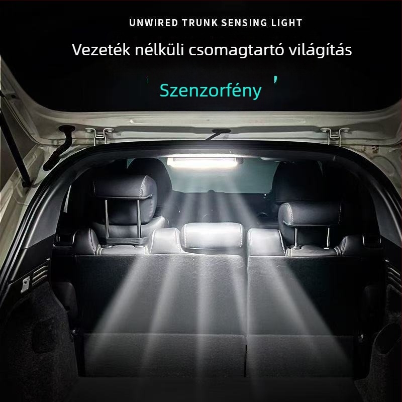 Autó belső olvasólámpa automata érzékelővel