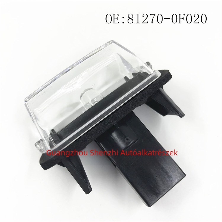 Toyota Camry, Corolla, Ralink számára rendszámtábla lámpa – ABS, 12V, 5W, Alkatrész-szám 81270-0F020