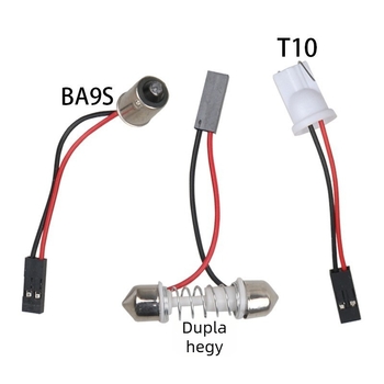 Xingchuang LED autó tetőfény, T10 fej vezetékes, univerzális FD-5050