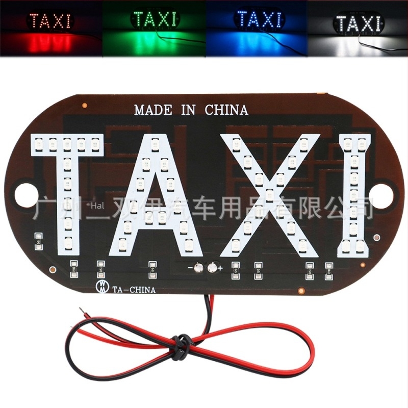 Taxi kupol világítás TAXI-D, 12V, 3W, LED, 120 lm
