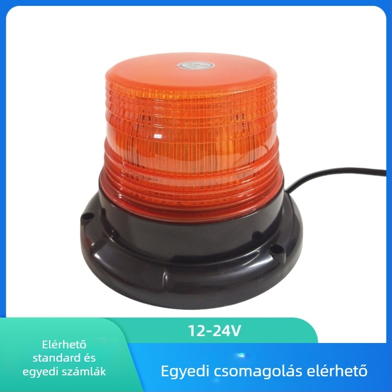 LED tetőfény – Strobe, 12W, 12–24V, univerzális