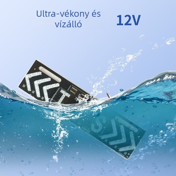 Motorkerékpár rendszámtábla LED lámpa, 12V, 0.5A, 10000h, kód 1362