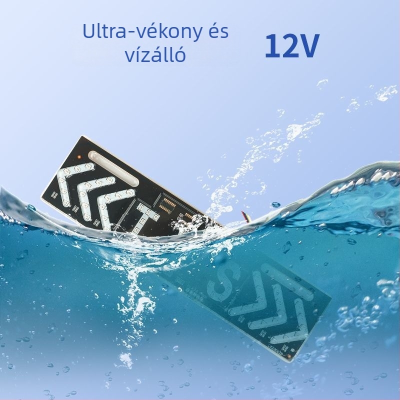 Motorkerékpár rendszámtábla LED lámpa, 12V, 0.5A, 10000h, kód 1362