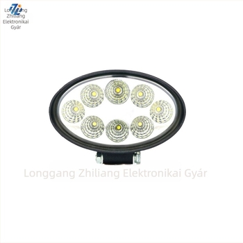 Ty-010 LED ovális munkalámpa emelőhöz, teherautókhoz és terepjárókhoz — 24W, 12-60V, 2160lm, 50 000 óra élettartam, alumíniumötvözet ház